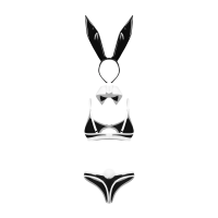 Комплект obsessive Night Bunny kostium 4-częściowy S/M