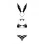 Комплект obsessive Night Bunny kostium 4-częściowy S/M
