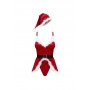 Комплект obsessive Hot Santa kostium 3-częściowy S/M