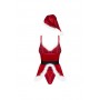 Комплект obsessive Hot Santa kostium 3-częściowy S/M