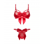 Комплект obsessive Gifty Red komplet 2-częściowy S/M