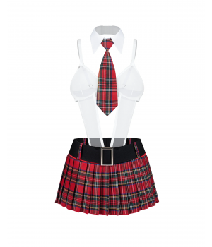 Комплект obsessive College Girl kostium 5-częściowy S/M