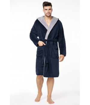 SZLAFROK ENVIE ADAM XL/XXL navy-grey