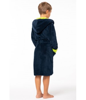 SZLAFROK ENVIE DELFINO 122-128 navy-lime