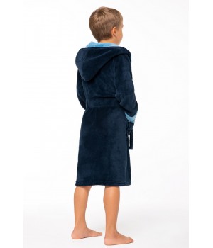 Халат ENVIE DELFINO 134-140 темно-синий
