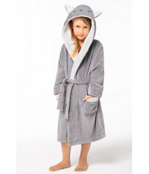 SZLAFROK ENVIE KITTEN 110-116 grey