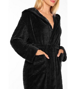 Халат ENVIE CUPID L/XL черный