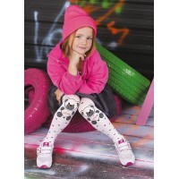 KNITTEX BABSI TIGHTS 122-128 bianco