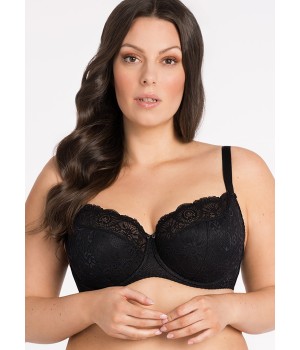 Бюстгальтер GORSENIA K357 BLANCA 75G чорний