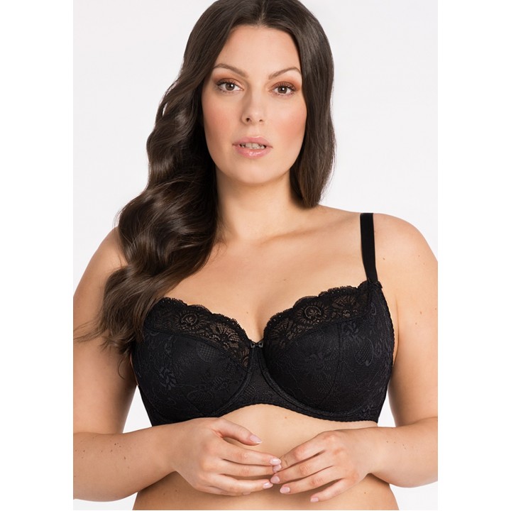 Бюстгальтер GORSENIA K357 BLANCA 75G чорний