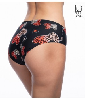 Трусики JULIMEX SIMPLE WILD HEARTS XL чорні