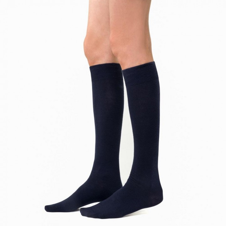 Гольфы Steven 130, шерсть 38-40, темно-синий