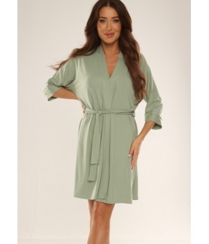 DE LAFENSE 871 VISA 3/4 XL халат горошек