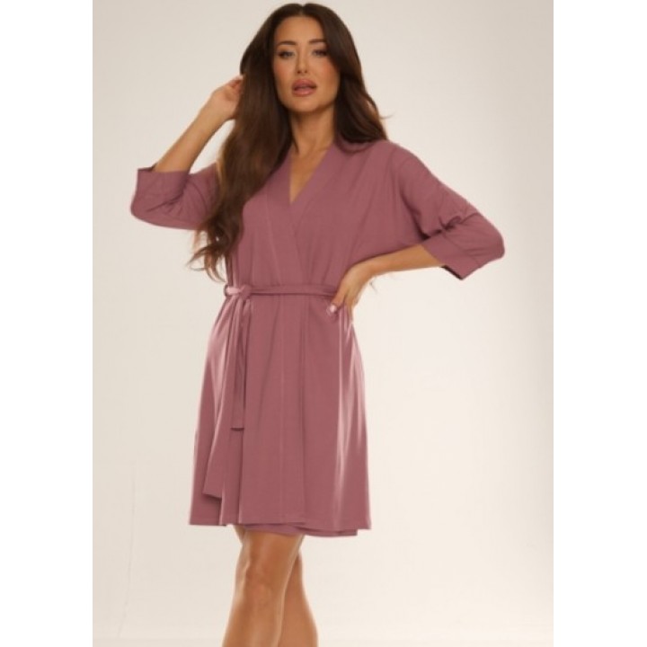 Халат DE LAFENSE 871 VISA 3/4 XL ягода