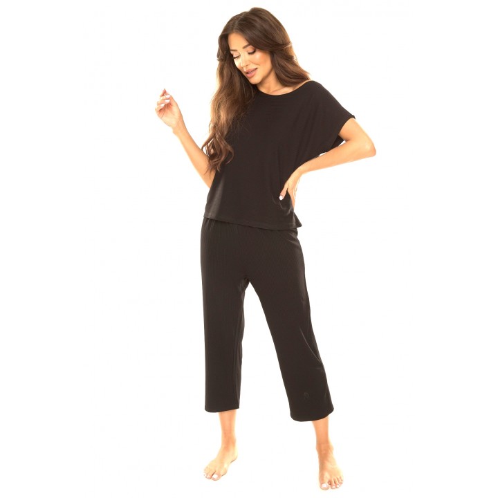 ПІЖАМА DE LAFENSE 696 FREYA XL чорна