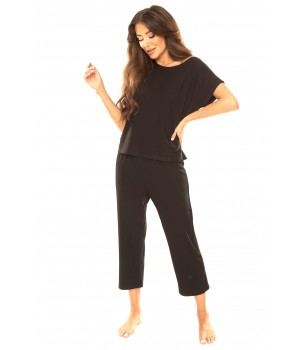 ПІЖАМА DE LAFENSE 696 FREYA XXL чорна ПІЖАМА DE LAFENSE 696 FREYA XXL чорна