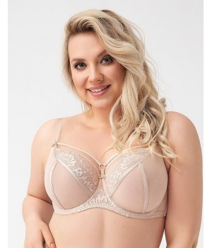 БЮСТГАЛЬТЕР GORSENIA K496 PARADISE BEIGE BRA 80D бежевий