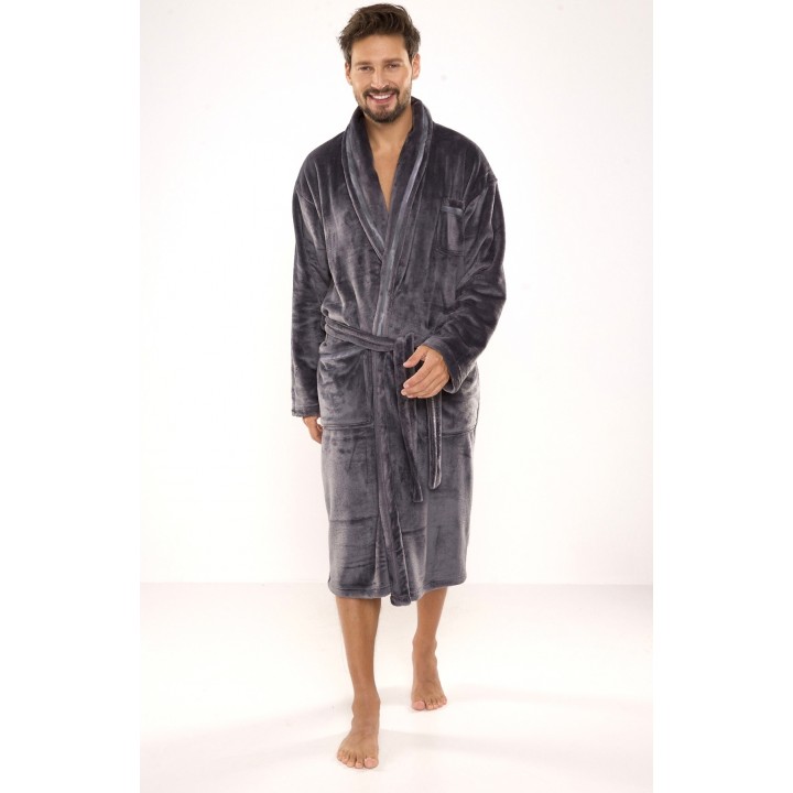 БАННЫЙ ХАЛАТ DE LAFENSE 716 RAFAEL XXL графит