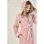Халат TARO 3055 GARDENIA AW24 XL світло-рожевий