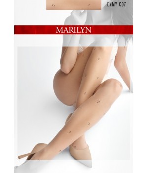 Колготки MARILYN EMMY C07 БЕЖЕВИЙ/ЧОРНИЙ /5