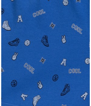 SZORTY ATL. 3MH-188 WL24 NIE/GRA/WIN /XL