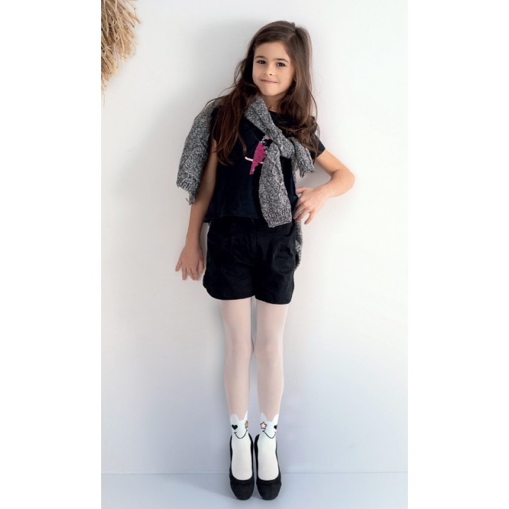 KNITTEX TIGHTS MINY BIANCO 122-128