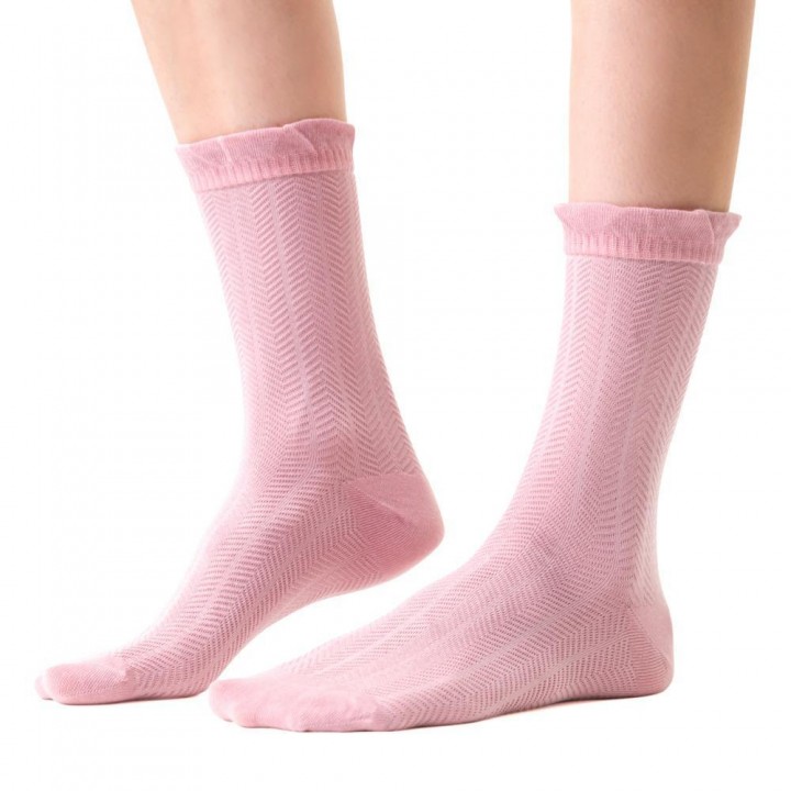 SKARP.STEVEN 066 Ажурна 3D Рожева 38/40