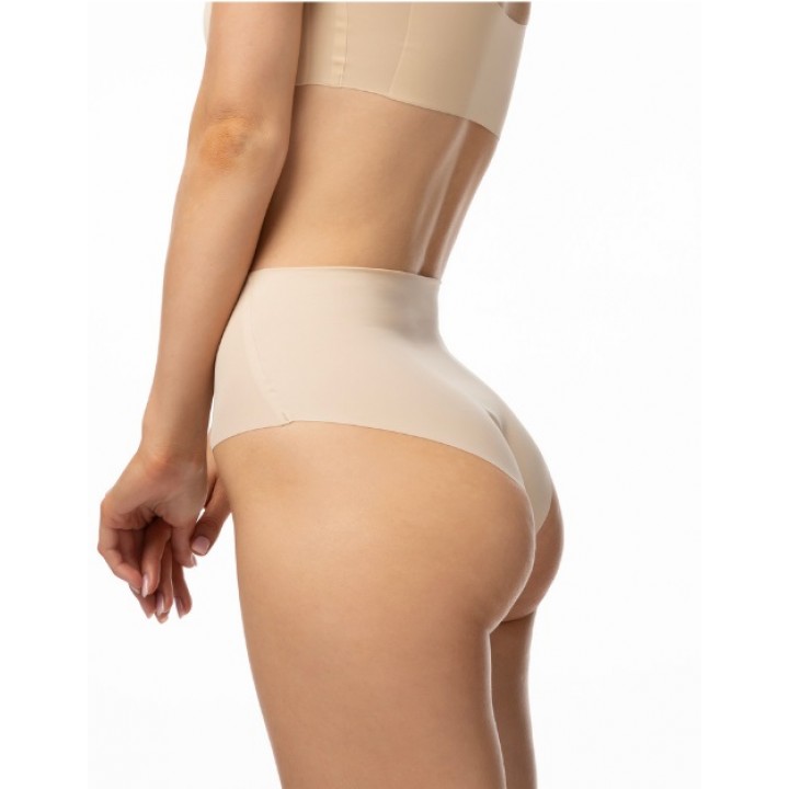 Жіночі безшовні трусики JULIMEX INFINITY MAXI BEŻ /XL