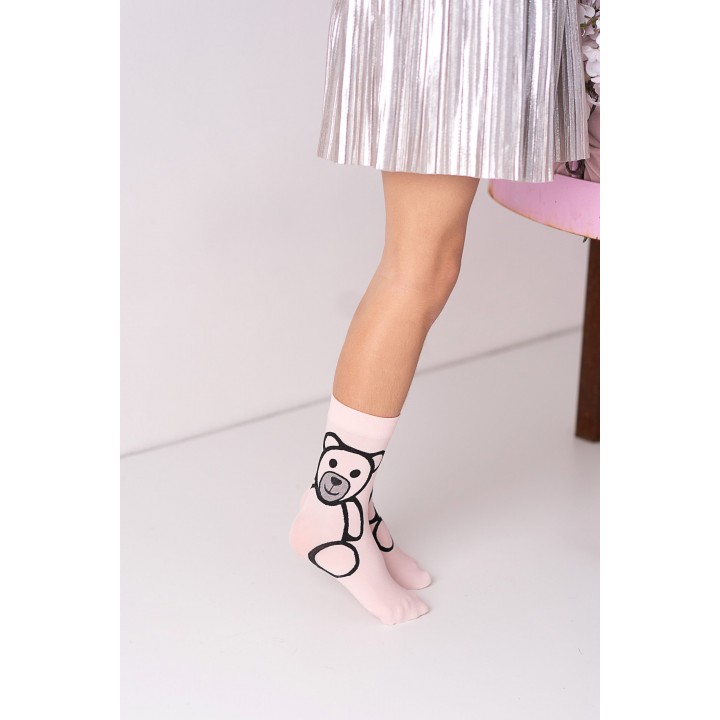 Носки для девочек Knittex Bear Cotton Candy 18/22