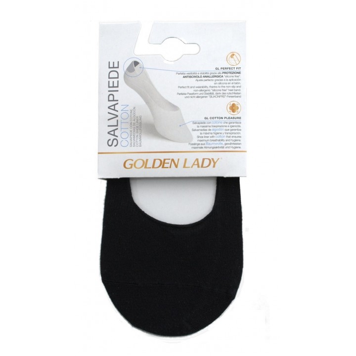 STOPKI GOLDEN LADY COTTON 6N M/L nero