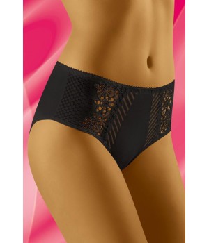 Трусики WOL-BAR ECO RI XL черные