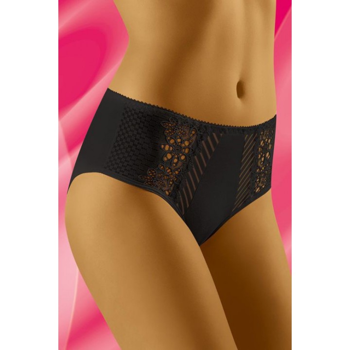 Трусики WOL-BAR ECO RI XL черные