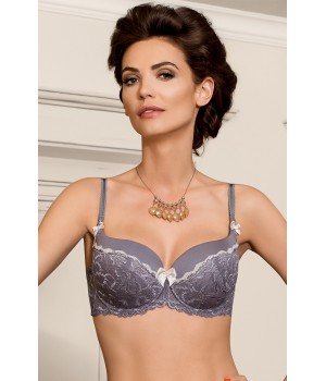 Бюстгальтер NIPPLEX RITA BIG 70H сірий