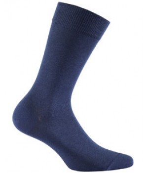 Чоловічі шкарпетки WOLA PERFECT GL 39-41 темно-синій 79