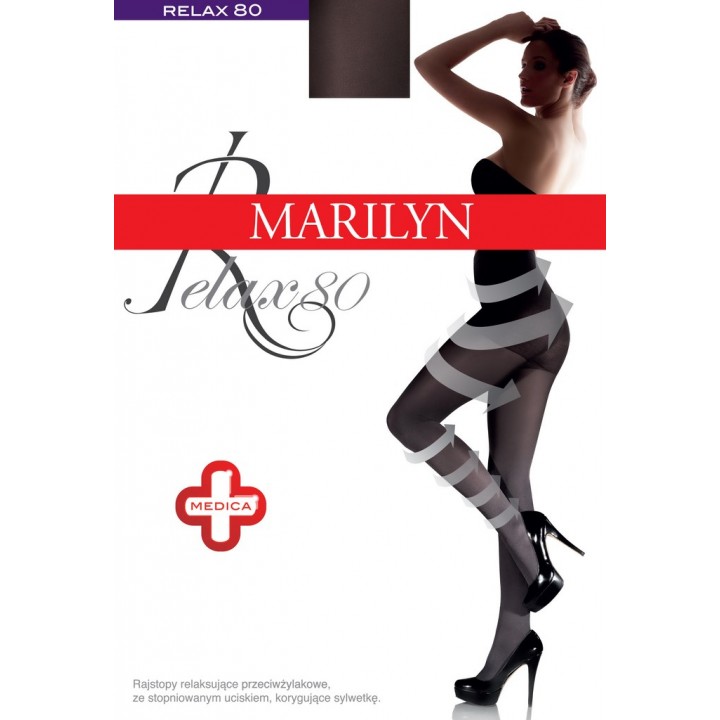 Колготки MARILYN RELAX 80 4 чорні