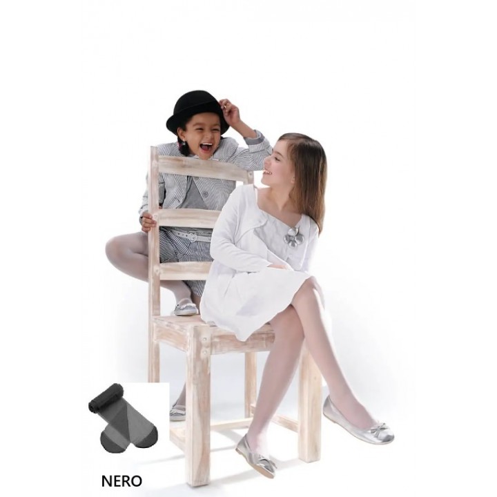 KNITTEX TIGHTS ALA 122-128 nero