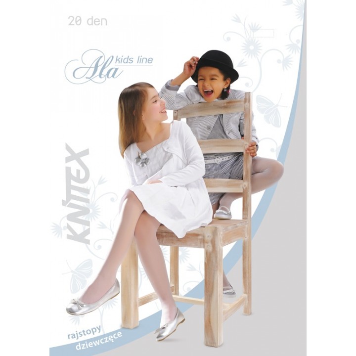KNITTEX TIGHTS ALA 146-152 bianco
