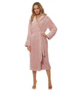 ЖІНОЧИЙ ХАЛАТ L&L 2084 САТИНОВИЙ, КОЛЬОРУ L, балетний