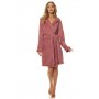 Женский халат L&L 2119 VENUS S сухая роза