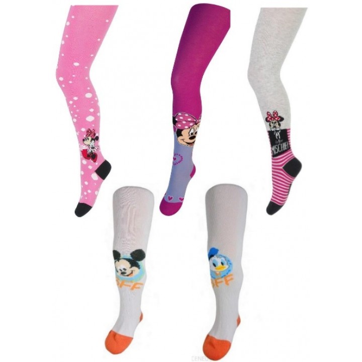 Колготки GATTA DZ DISNEY, розмір 6-11L, 140-146, мікс кольорів