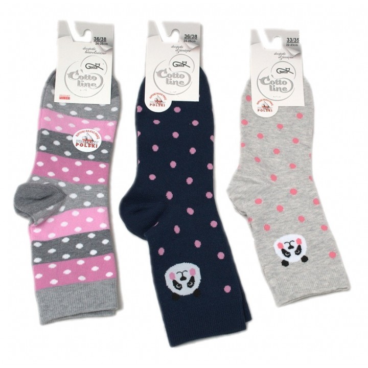 Выкройка носков GATTA DZ 11-15 л 36-38 микс цветов