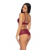 Бюстгальтер MAT M-053/22 CARMELA BURGUNDY 75B бордовий