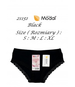 Труси DCPOLO 21151 CZA, мікс чорних
