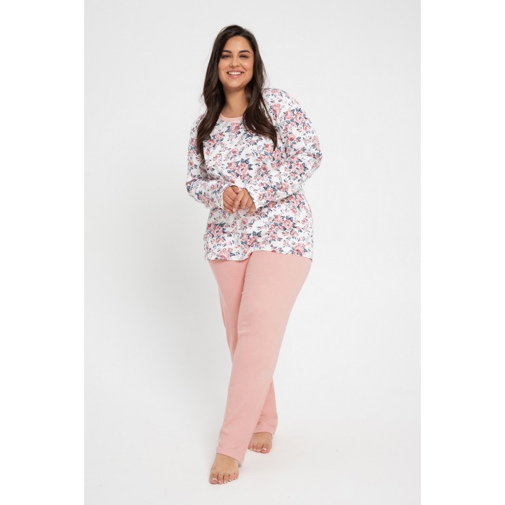 Піжама TARO 3021 GARDENIA AW24 XXL світло-рожева