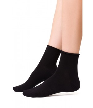 Женские носки STEVEN 125 BAMBOO 35-37 черные