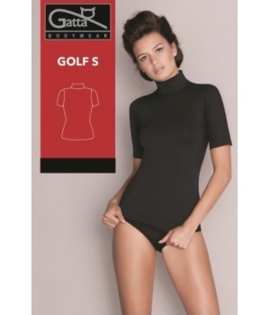Футболка для гольфу GATTA, розмір S, чорний/XL