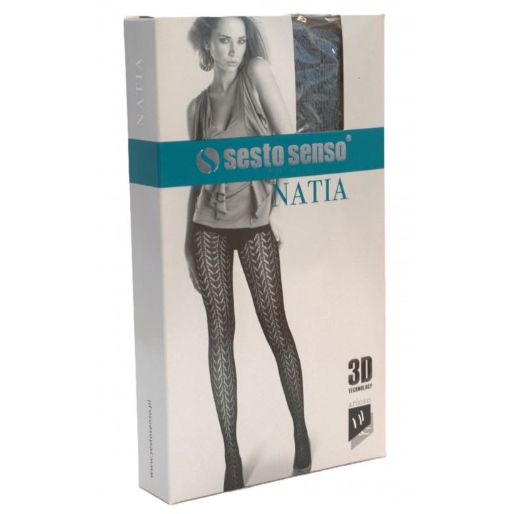Колготки.SESTO SENSO NATIA NERO /3