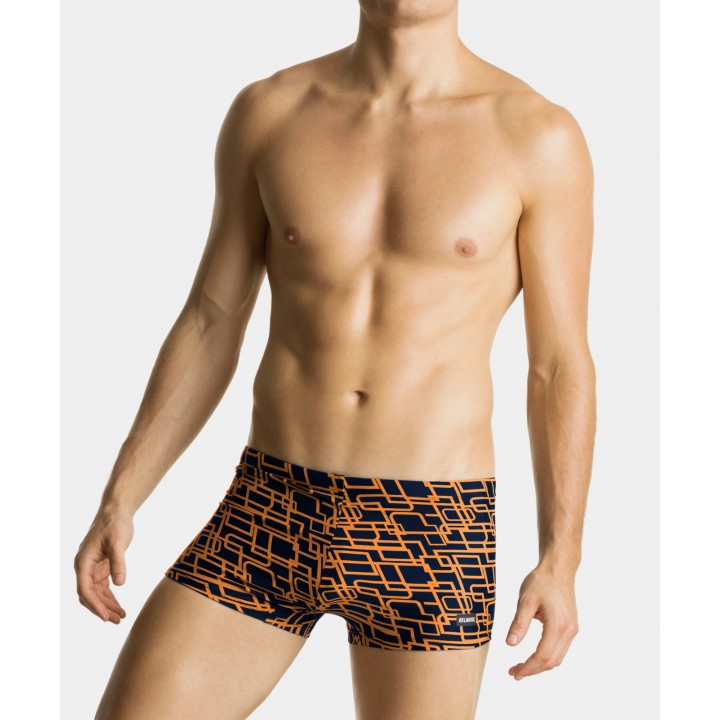 SZORTY KĄPIELOWE ATL.KMS-316 WL24 GRA/POMJ /XXL
