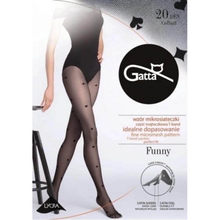GATTA FUNNY TIGHTS WZ.09 NERO/3