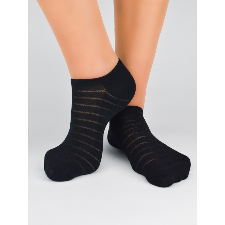 NOVITI ST045-W-03 MODAL FEET BLACK 35-38